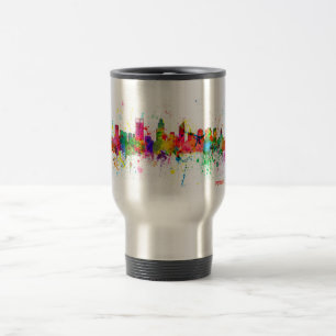 Perth Australia Skyline Travel Mug
