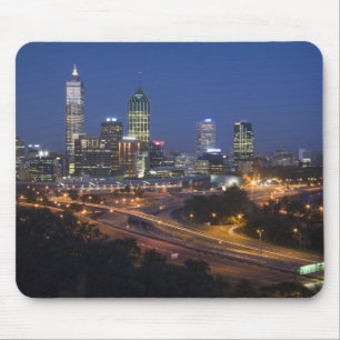 Perth, Australia. View of downtown Perth from Mouse Mat