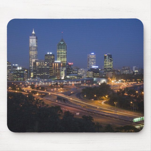 Perth, Australia. View of downtown Perth from Mouse Mat (Front)