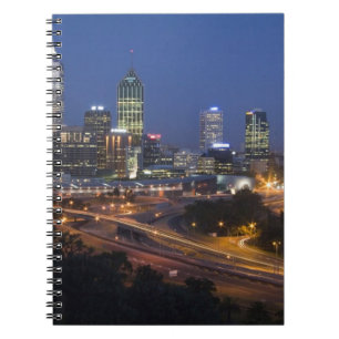 Perth, Australia. View of downtown Perth from Notebook