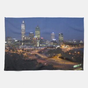 Perth, Australia. View of downtown Perth from Tea Towel