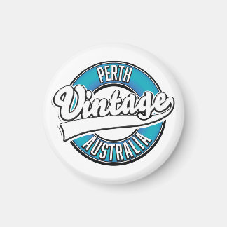 Perth Australia vintage logo Magnet