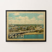 Perth Australia Vintage Travel