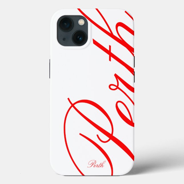 Perth - beautiful iPhone Case (Back)