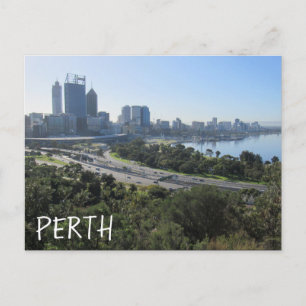 perth city kings park postcard