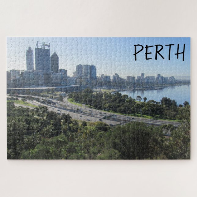 perth city view jigsaw puzzle (Horizontal)