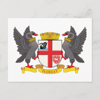 Perth Coat of Arms Postcard