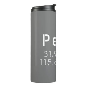 Perth Latitude and Longitude Thermal Tumbler
