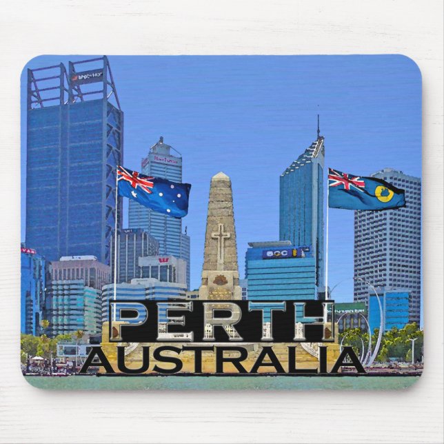 Perth Mouse Mat (Front)