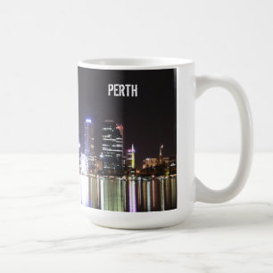 Perth Night Skyline - Mug