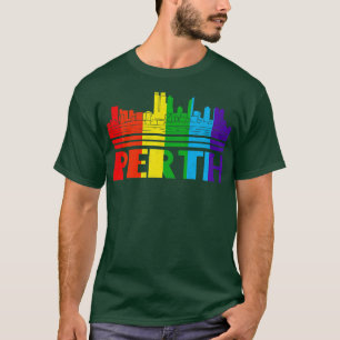 Perth Pride Perth LGBT Gift LGBTQ Supporter Tee P