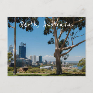 Perth skyline from the gorgeous Kings Park Postcard