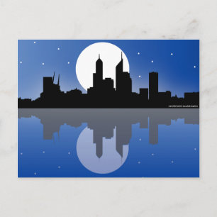 Perth Western Australia Cityscape Postcard