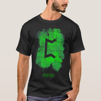 Pertho Rune Green T-Shirt
