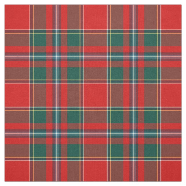 Perthshire District Tartan (Modern) Fabric (Swatch)