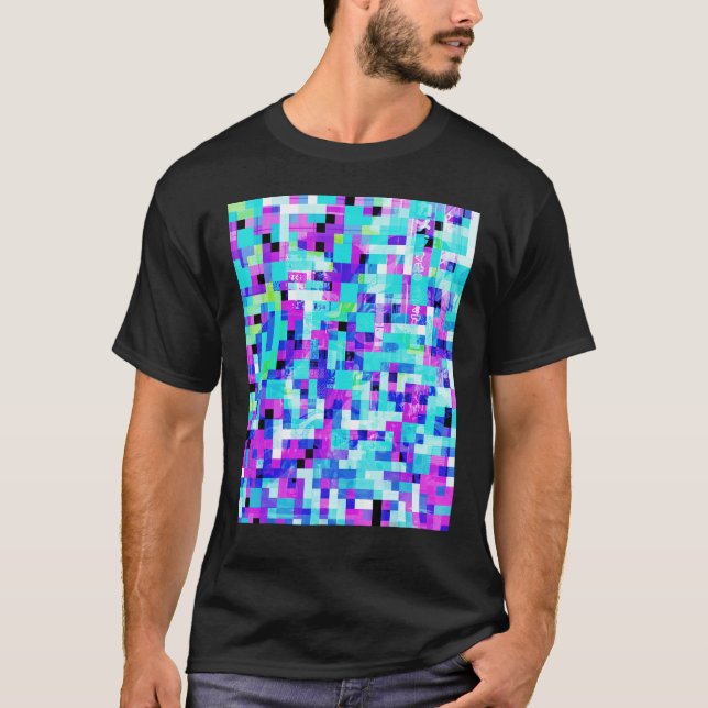 Perturbation Pattern Face Recognition Automatic Ca T-Shirt (Front)