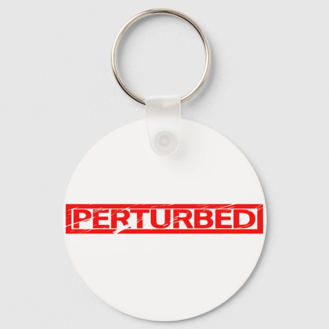 Perturbed Stamp Key Ring (Front)