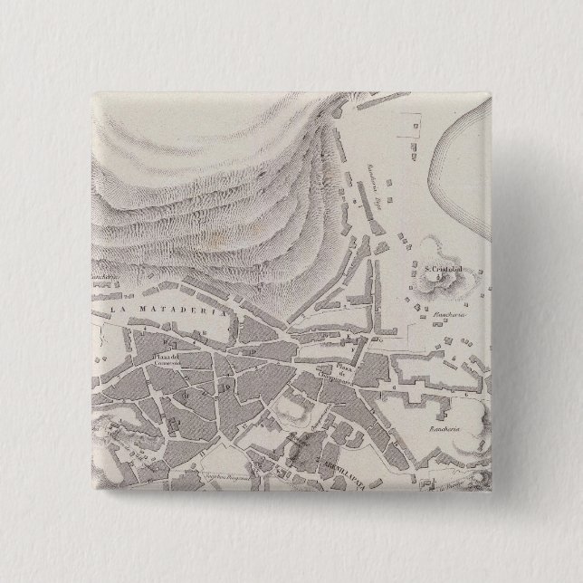 Peru 10 15 cm square badge (Front)