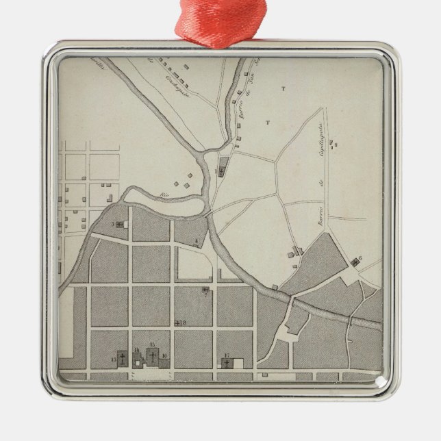 Peru 14 metal tree decoration (Front)