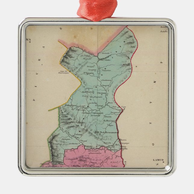 Peru 14 metal tree decoration (Front)