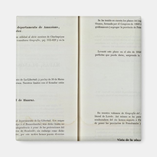 Peru 15 magnet (Front)