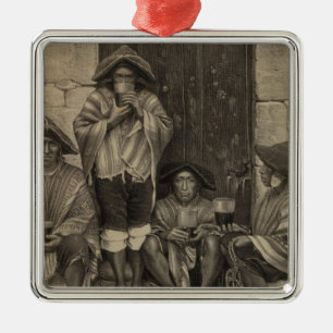 Peru 34 metal tree decoration