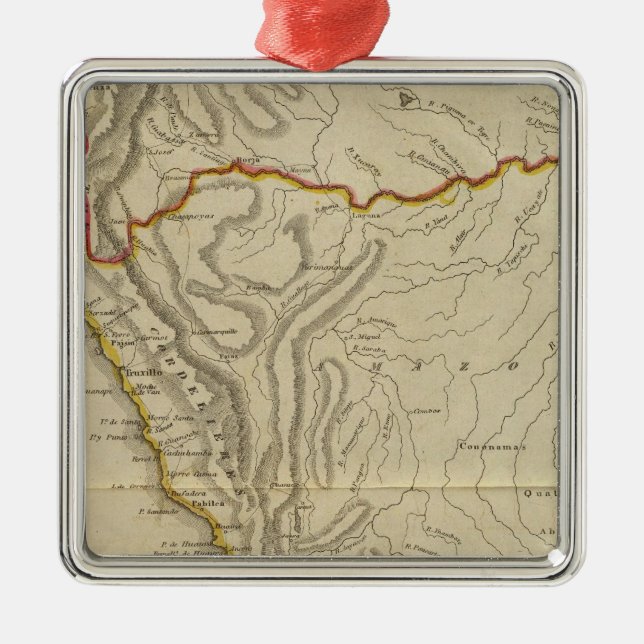 Peru 36 metal tree decoration (Front)