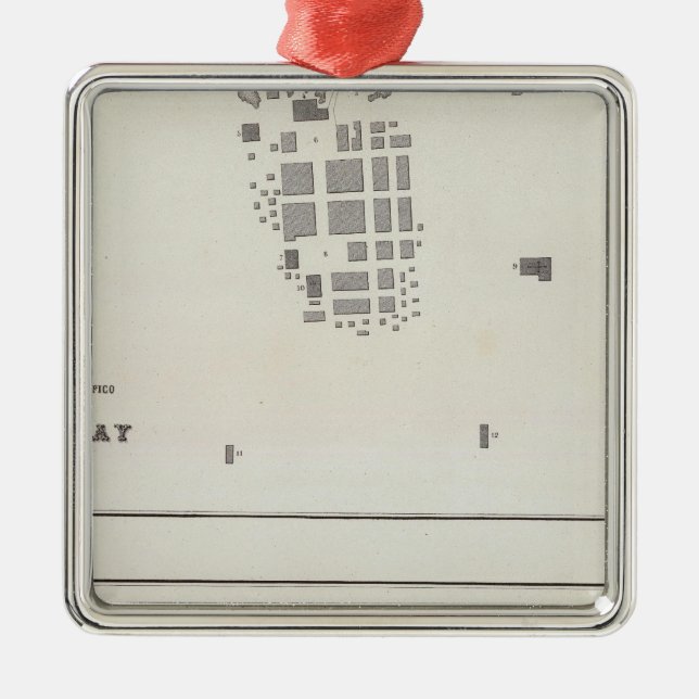 Peru 5 metal tree decoration (Front)