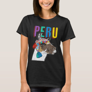 Peru Alpaca product Peruvian LlamaAlpaca Graphic T-Shirt