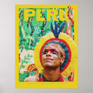 Peru Amazon Rainforest Poster