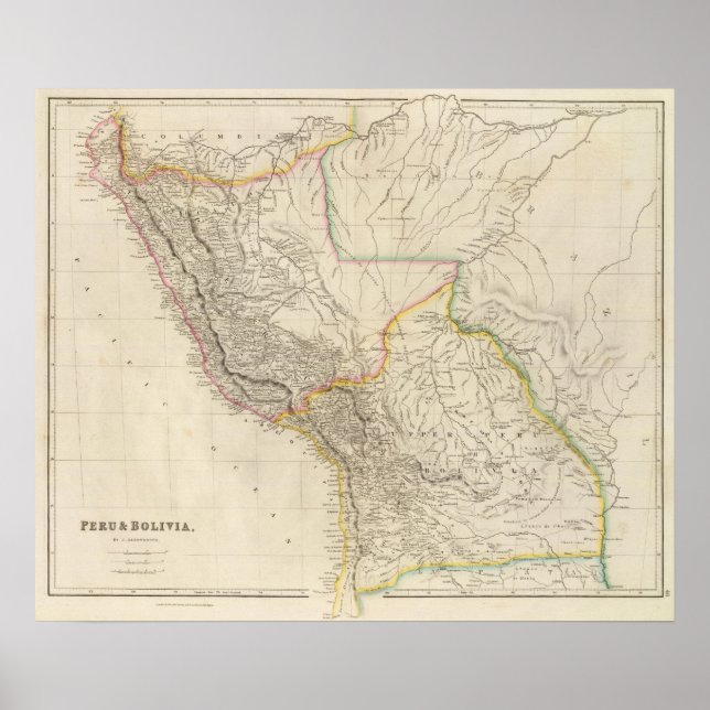 Peru and Bolivia Poster (Front)