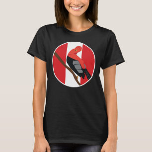 Peru Andean cock-of-the-rock Tunki Peruvian Nation T-Shirt