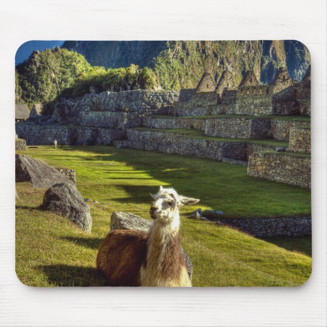 Peru, Andes, Andes Mountains, Machu Picchu Mouse Mat (Front)