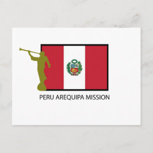 PERU AREQUIPA MISSION LDS CTR POSTCARD
