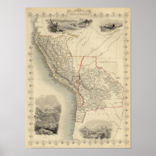 Peru & Bolivia Poster