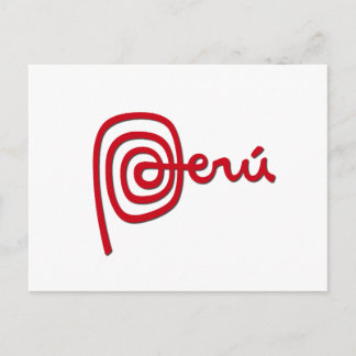 Peru Brand / Marca Peru Postcard