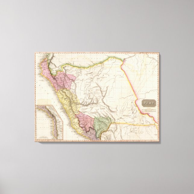 Peru Canvas Print (Front)