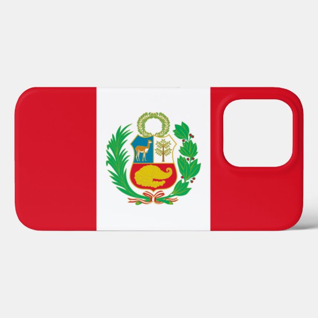 Peru Case-Mate iPhone Case (Back (Horizontal))
