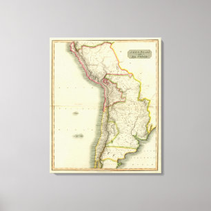 Peru, Chilli, La Plata 2 Canvas Print