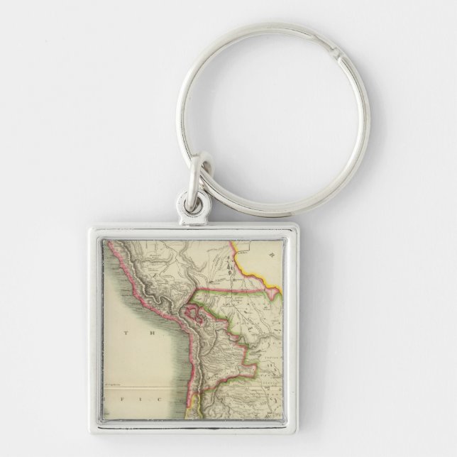 Peru, Chilli, La Plata 2 Key Ring (Front)