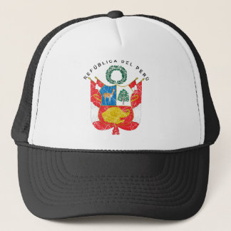 Peru Coat Of Arms Trucker Hat