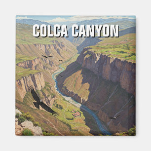 Peru Colca Canyon  Magnet