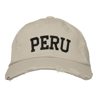 Peru Embroidered Hat