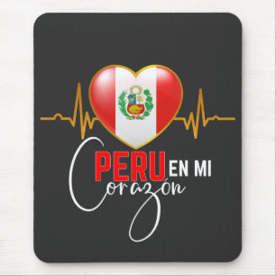 Peru en mi Corazon Peruvian Pride Mouse Mat