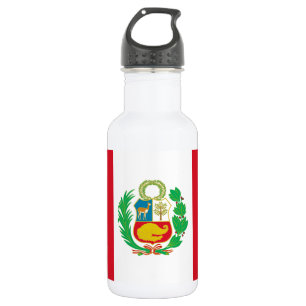 Peru Flag 532 Ml Water Bottle