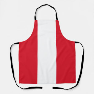 Peru Flag Apron