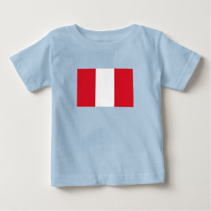 Peru Flag Baby T-Shirt