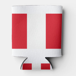 Peru Flag Can Cooler