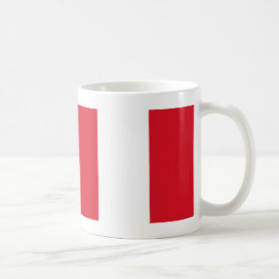 Peru flag coffee mug