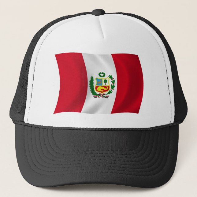 Peru Flag Hat (Front)